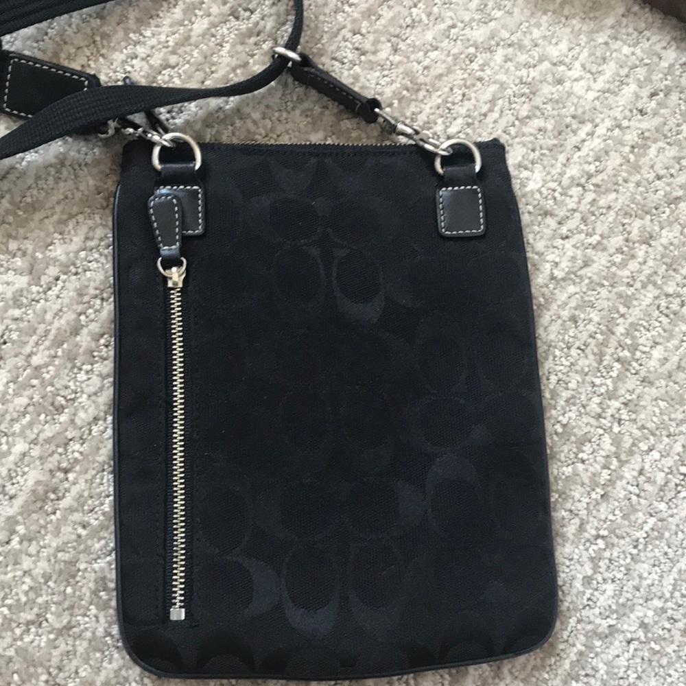 Black coach bag